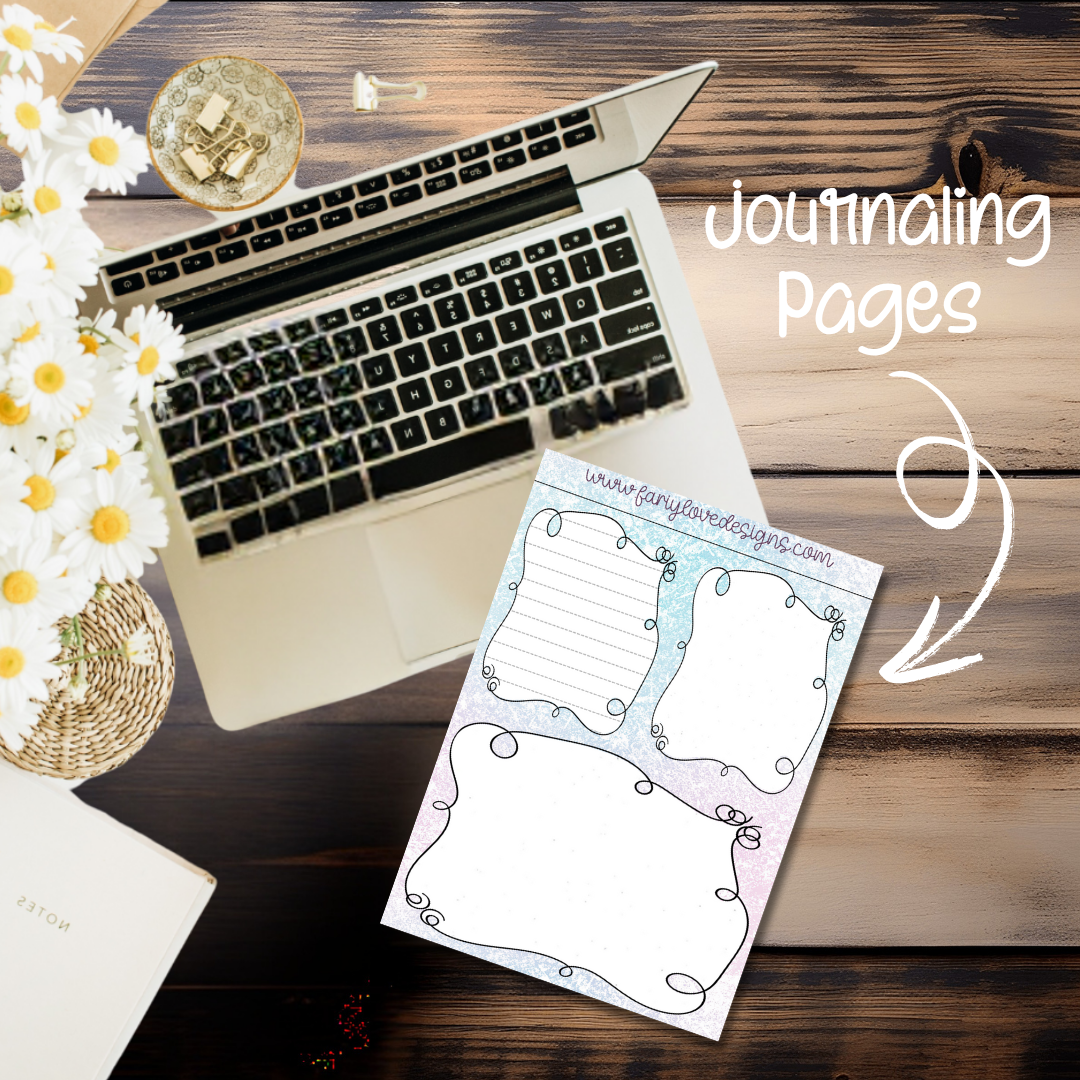 Polar Bear Journaling Pages