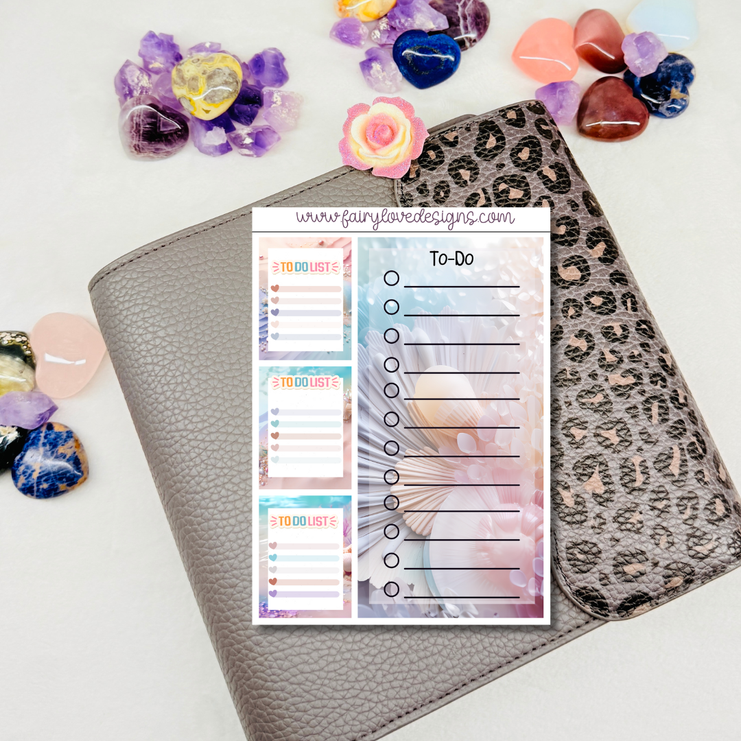 Tropical Pastel Tasks/List Kit