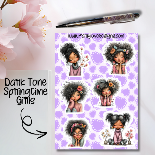 Dark Tone Springtime Girls