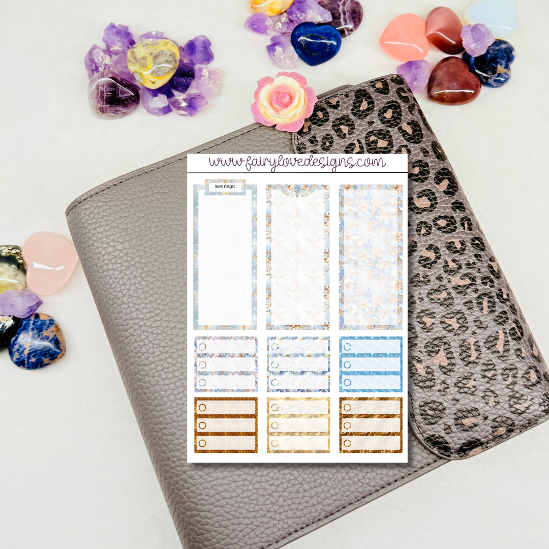 Midnight Princess Planner Kit 2