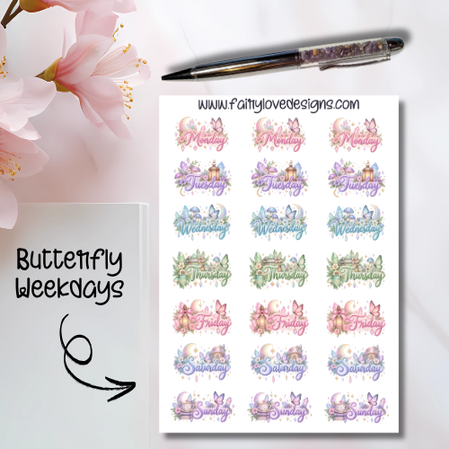 Butterfly Weekdays