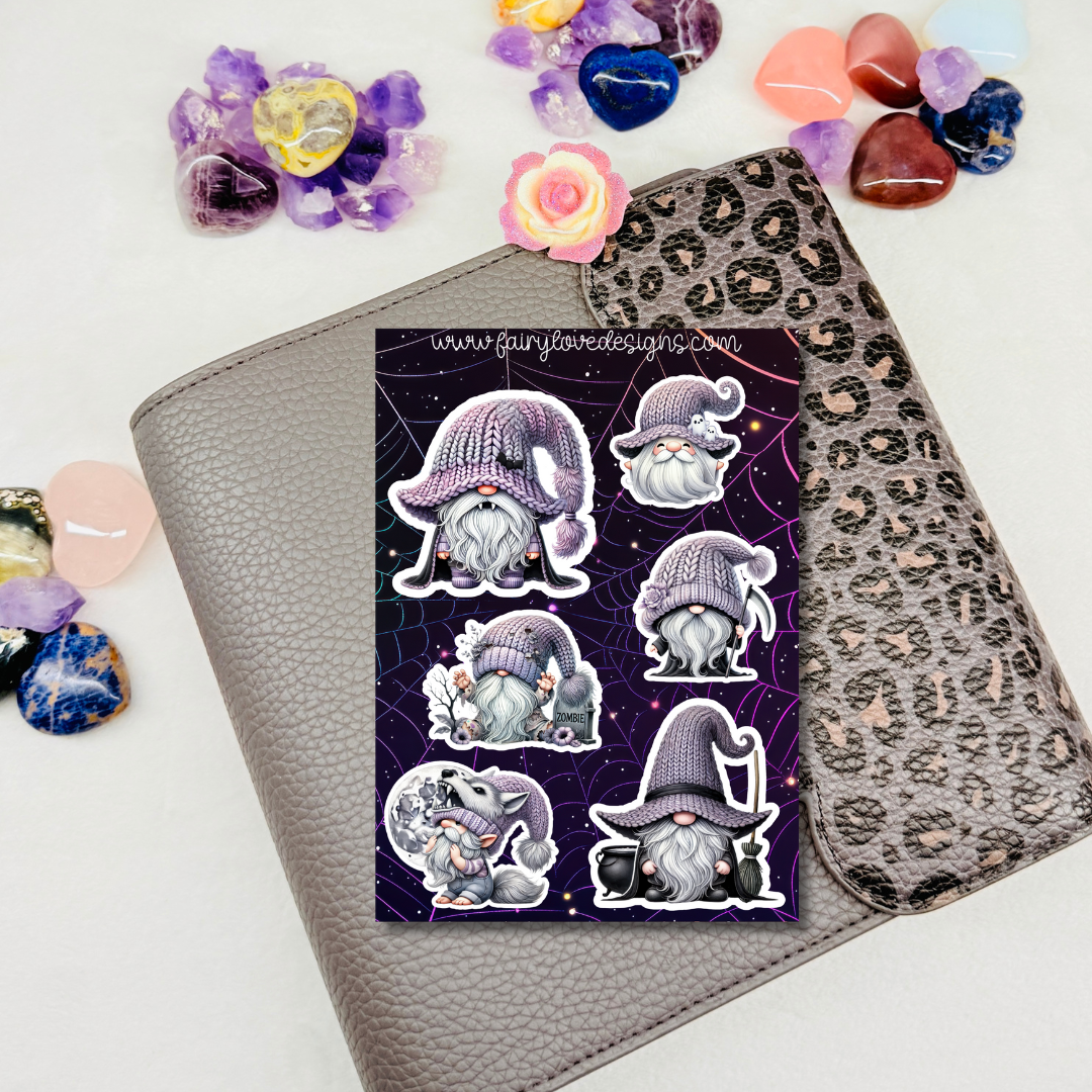 Light Purple Gnome Halloween