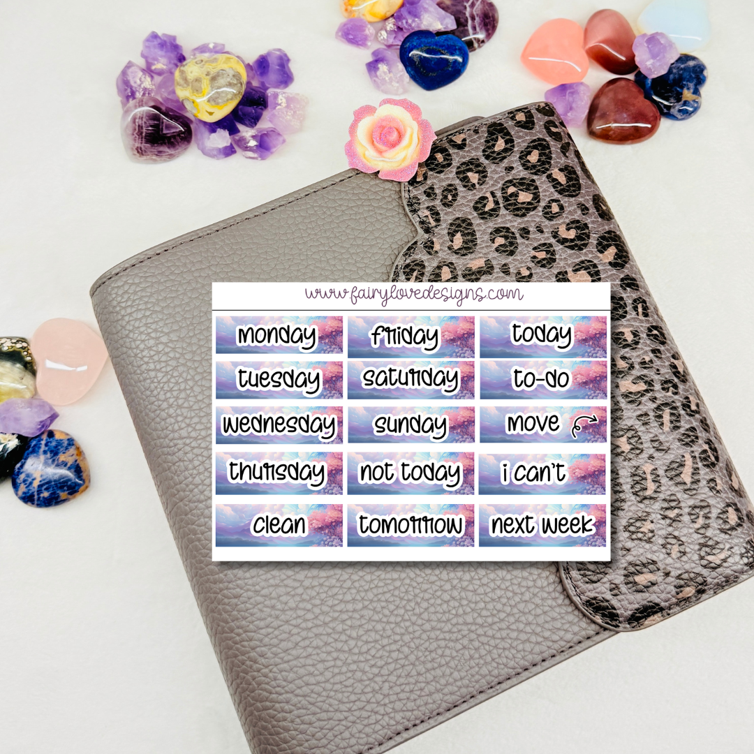 Lunar Moon Planner Kit