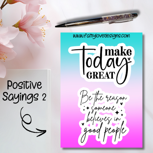 Positive Sayings 2