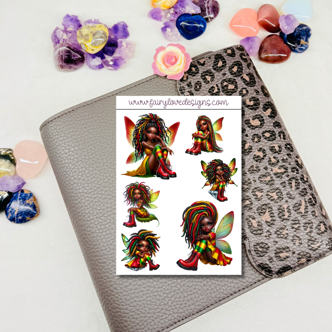 Dark Tone Fairy Girls ~ Pocket Buddy Size