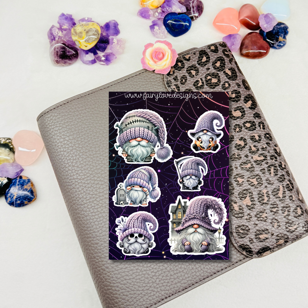 Light Purple Gnome Halloween