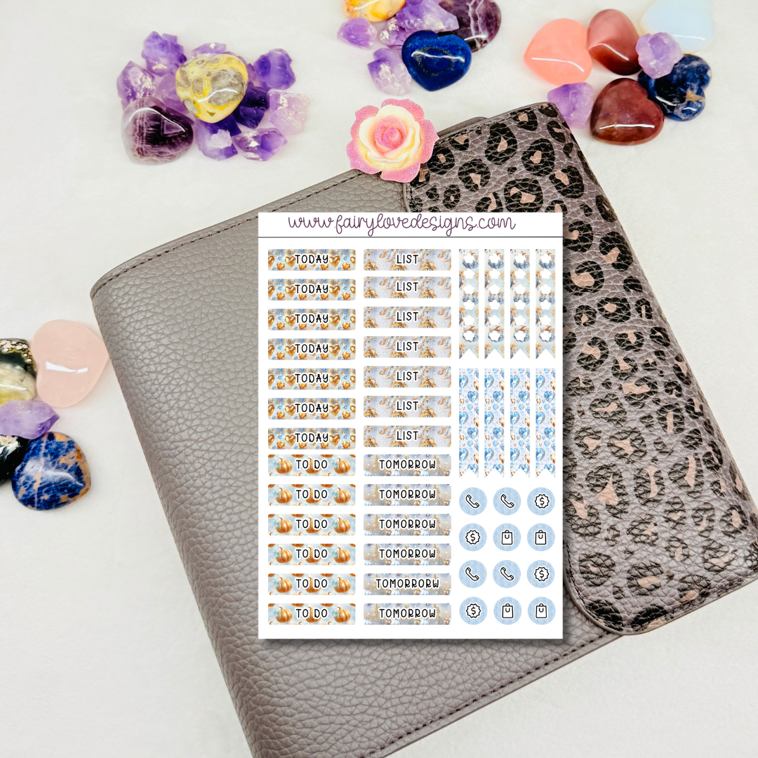 Midnight Princess Planner Kit 2