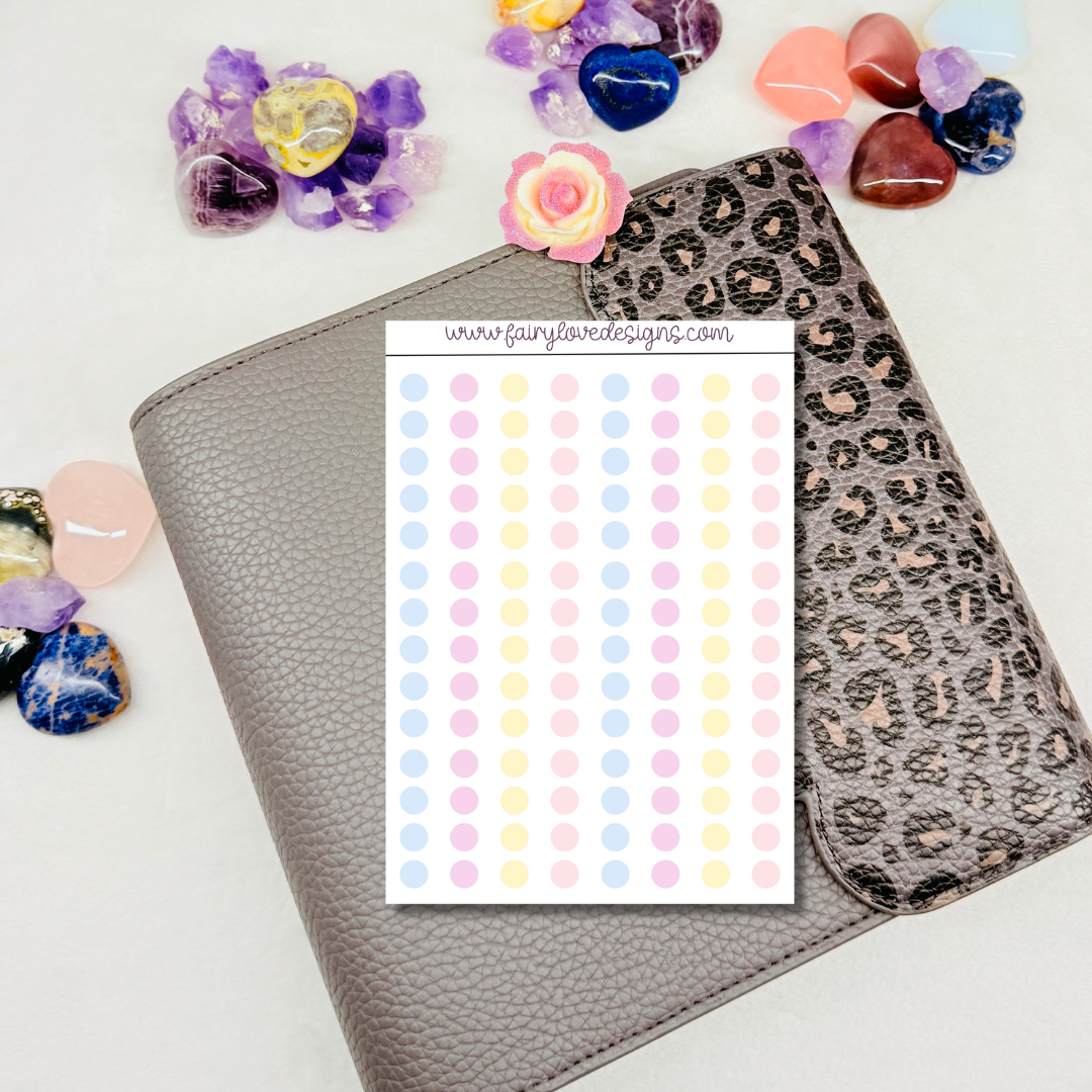 Pastel Monthly - pocket buddy size