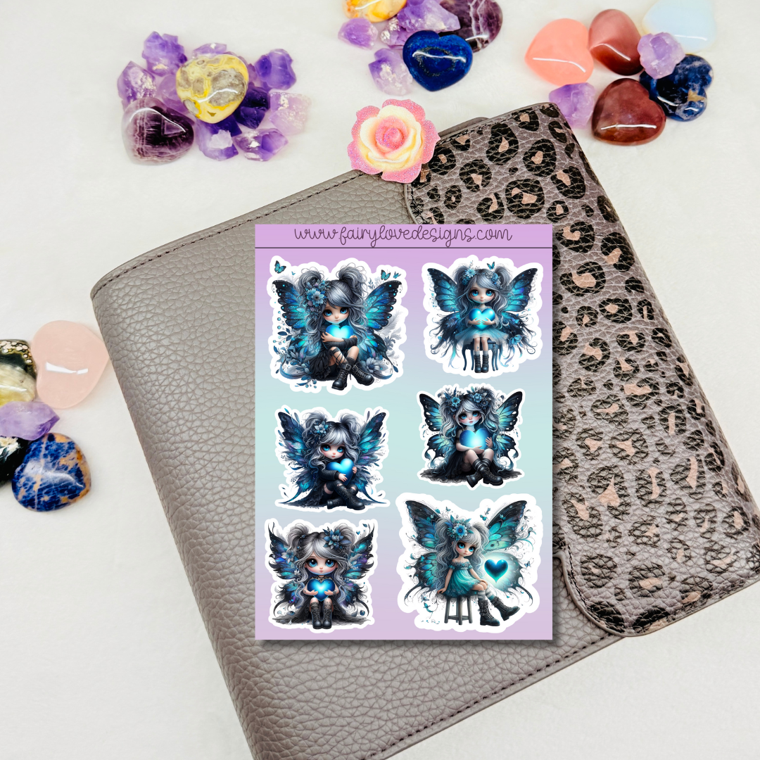 Blue Butterfly Fairies