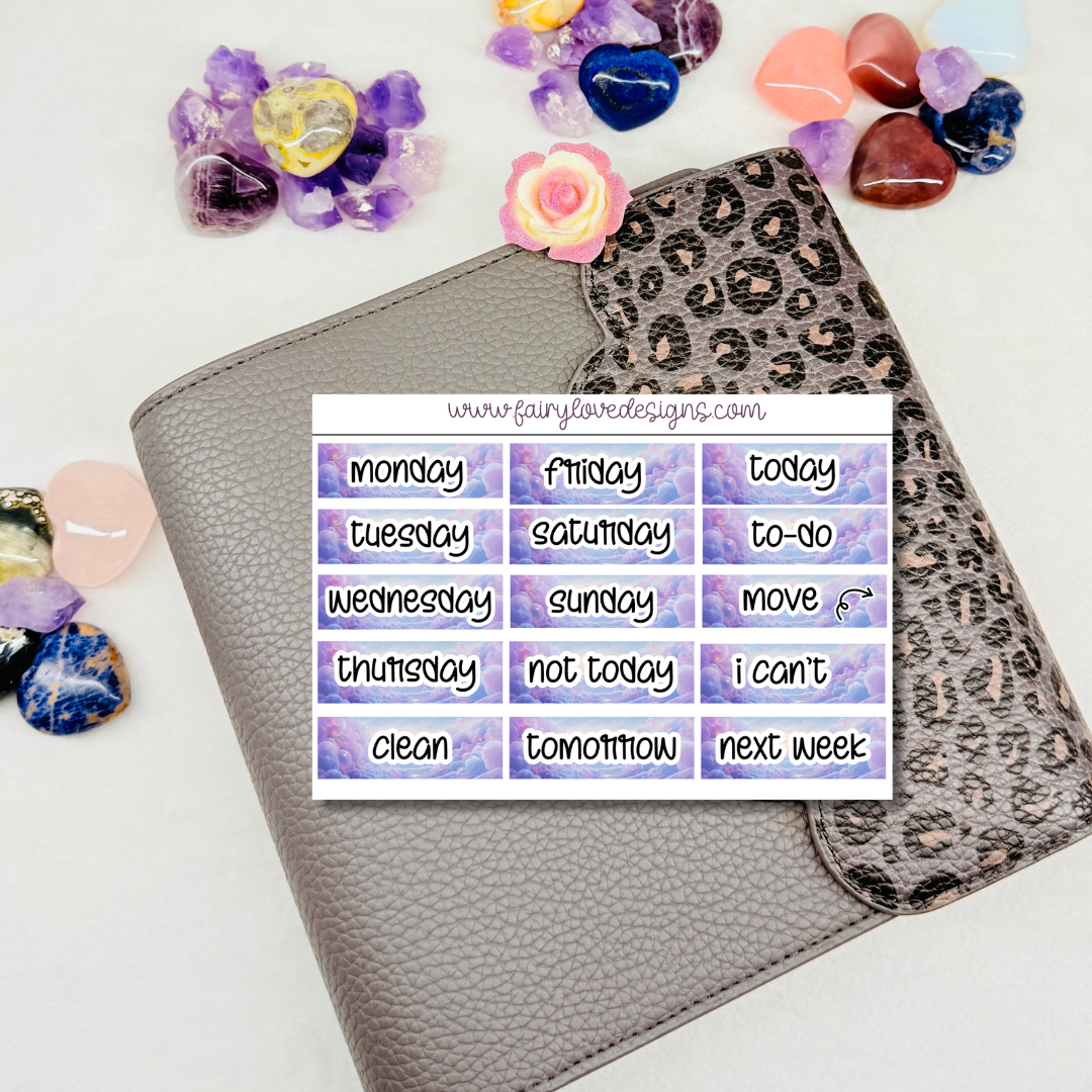 Lunar Moon Planner Kit