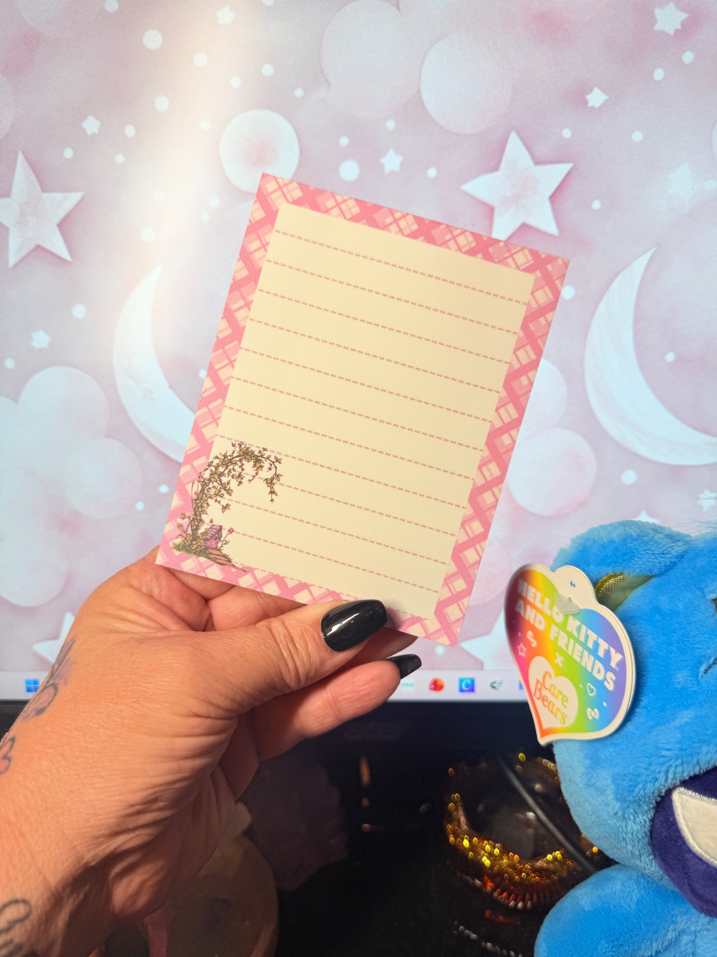 Fairy House with Tree Notepad