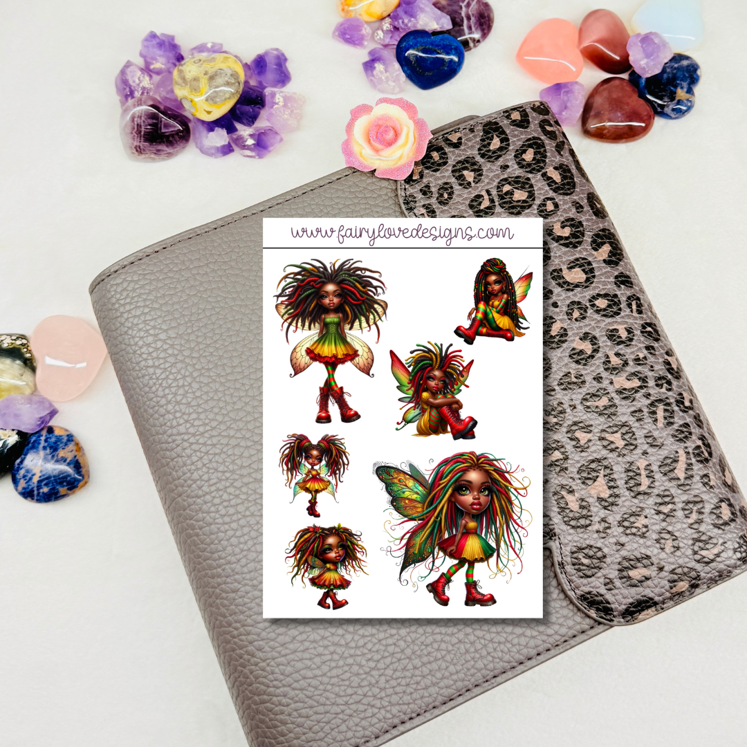 Dark Tone Fairy Girls ~ Pocket Buddy Size