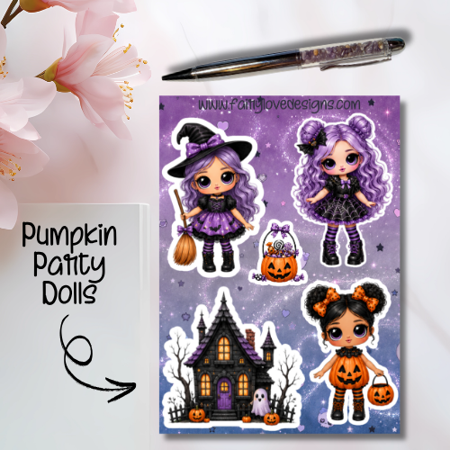 Pumpkin Party Dolls