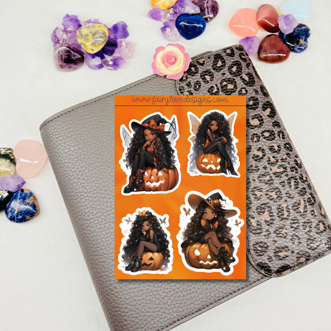 Dark Tone Pumkin Fairies