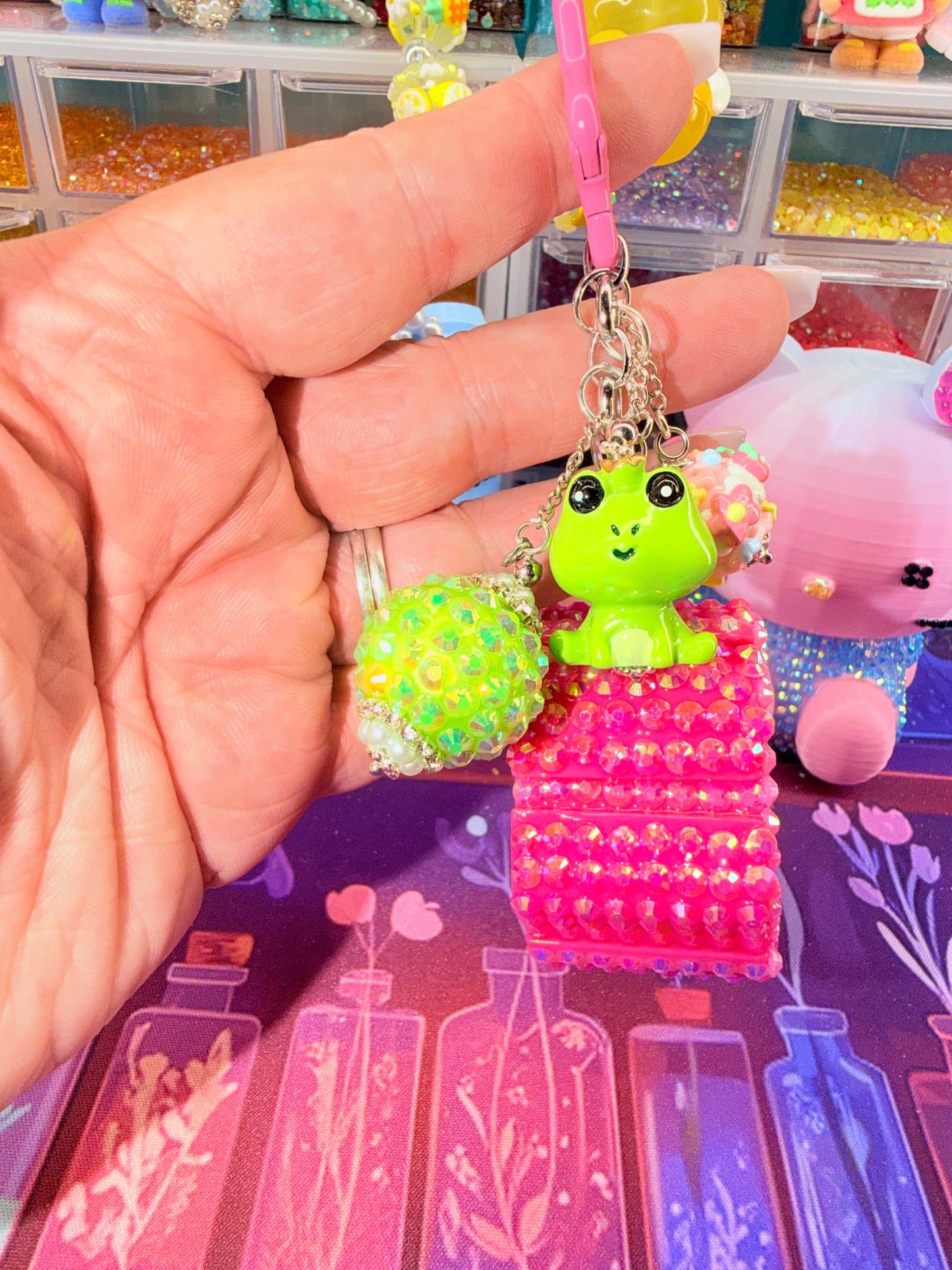 Louisiana Princess Junk Keychain