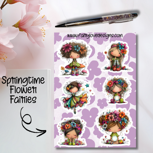 Springtime Flower Fairies