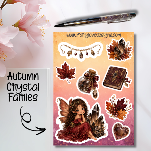 Autumn Crystal Fairies