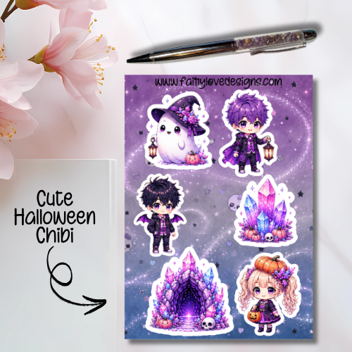 Cute Halloween Chibi