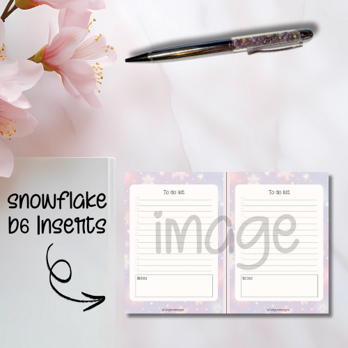 Snowflake B6 Disc Inserts