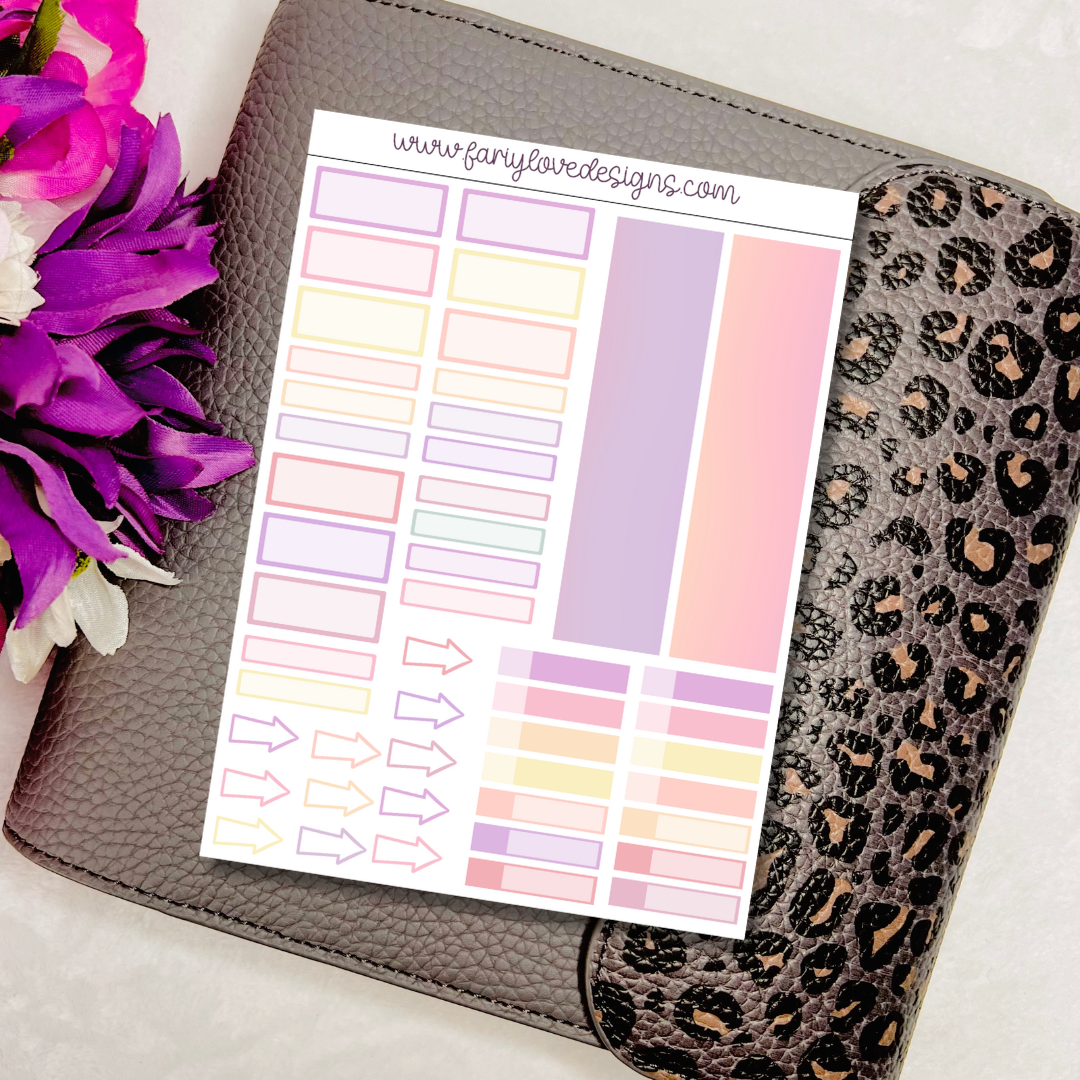 Pastel Hobonich Cousin Weekly