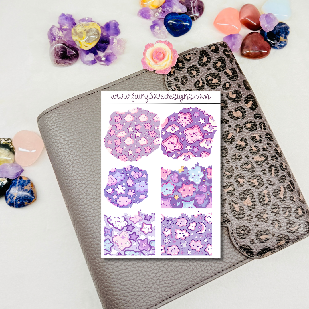 Kawaii Stars Washi Kit