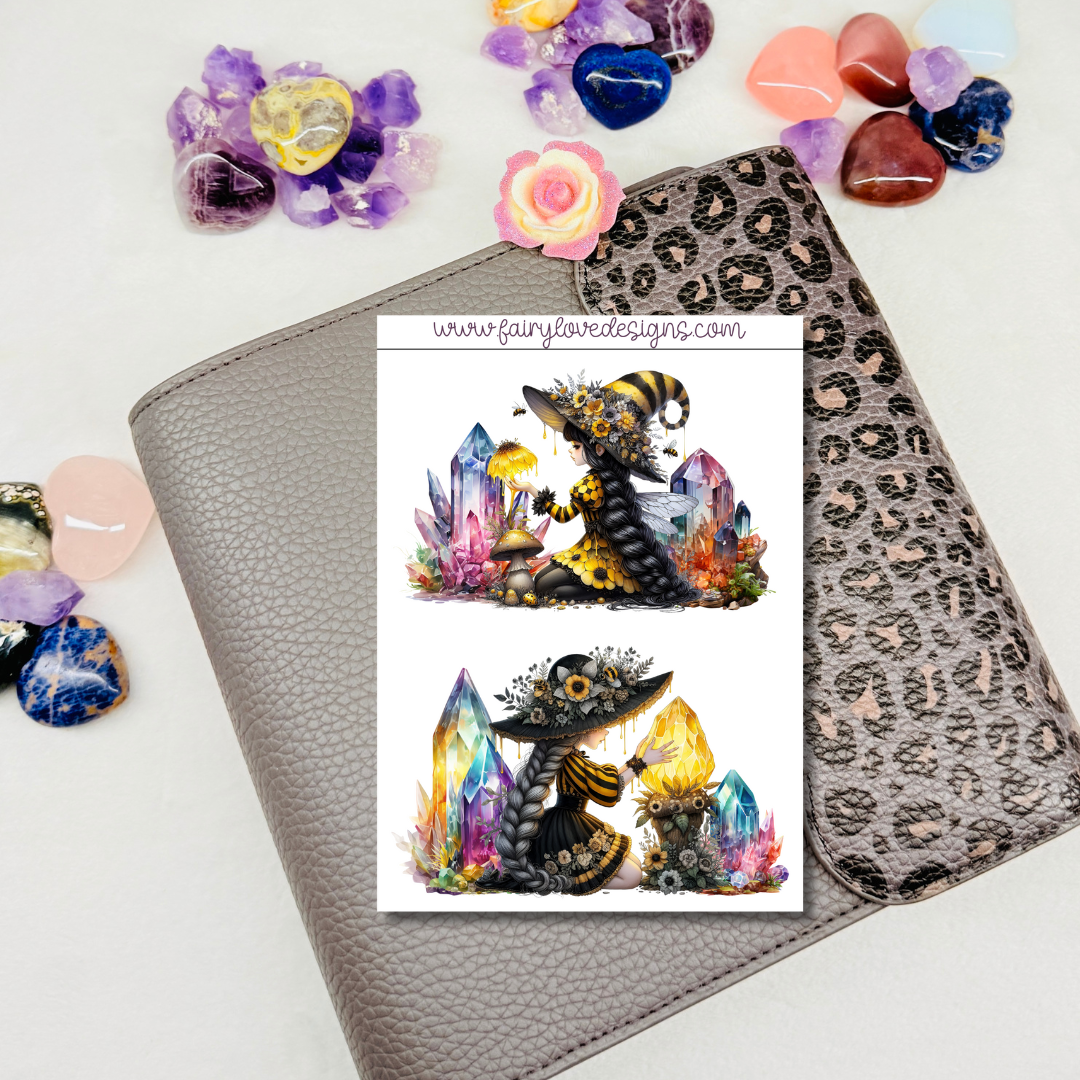 Crystal Bee Gnomes