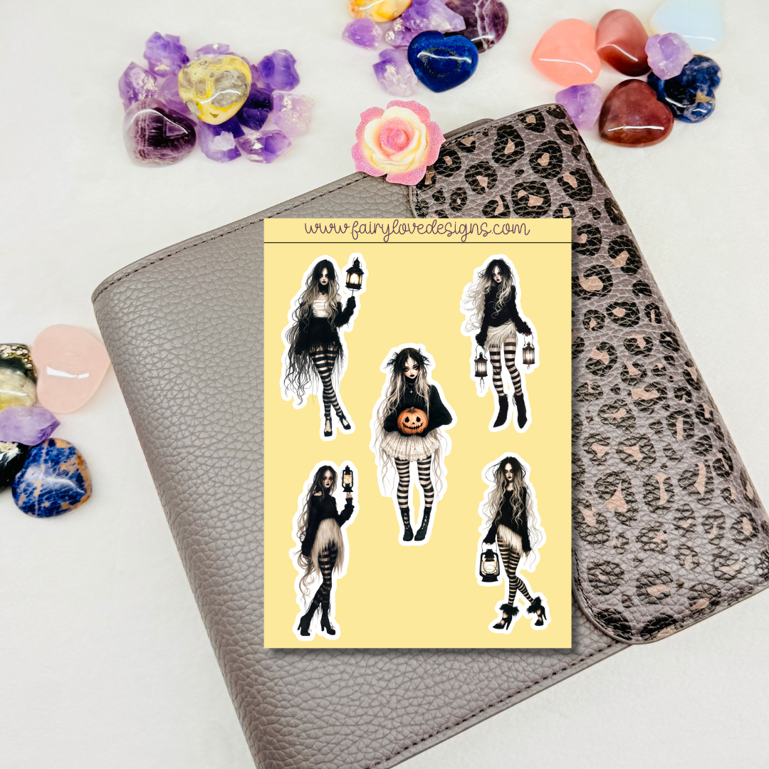 Halloween Goth Girls