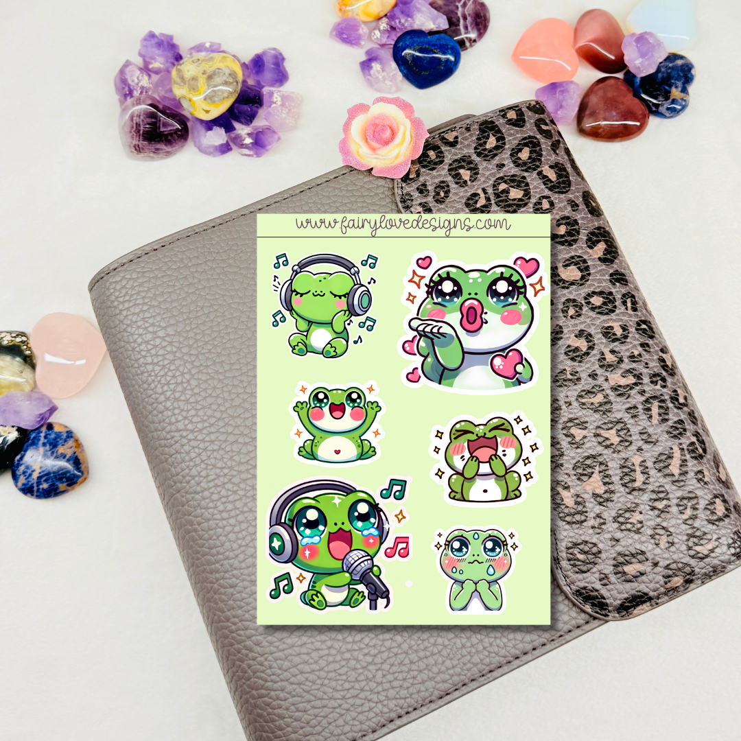 Kawaii Frogs