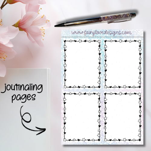 Motivational Girls Journaling Pages