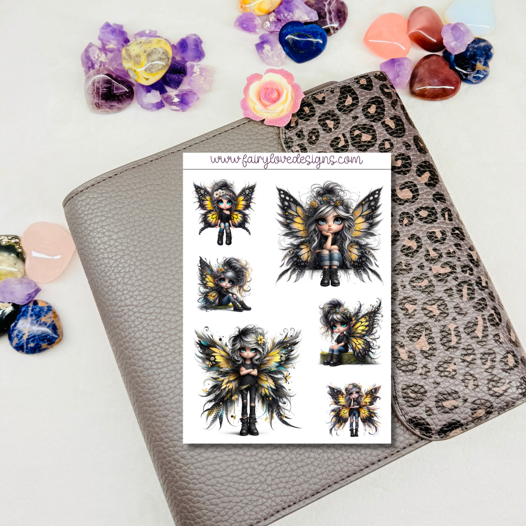 Yellow Butterfly Girls