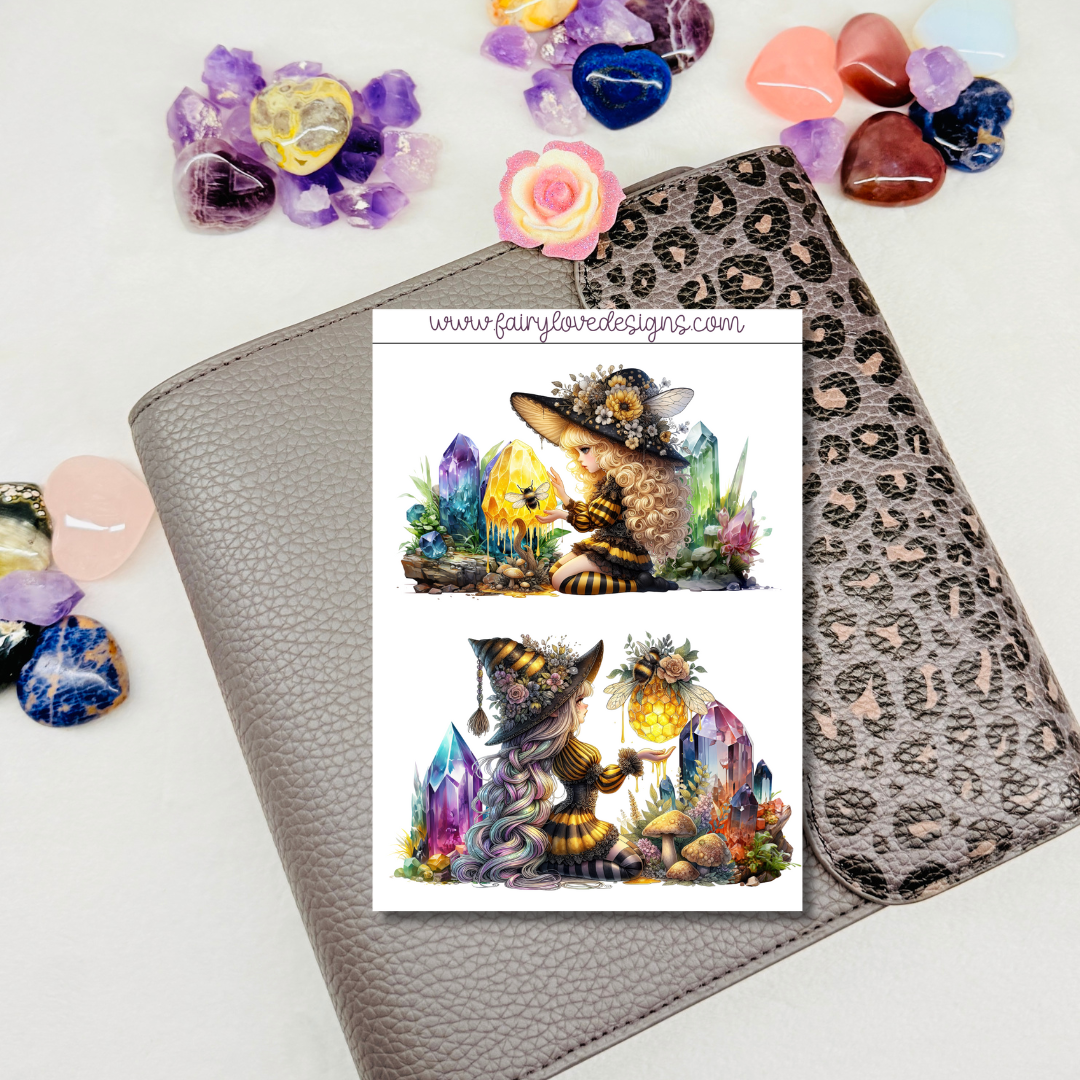 Crystal Bee Gnomes