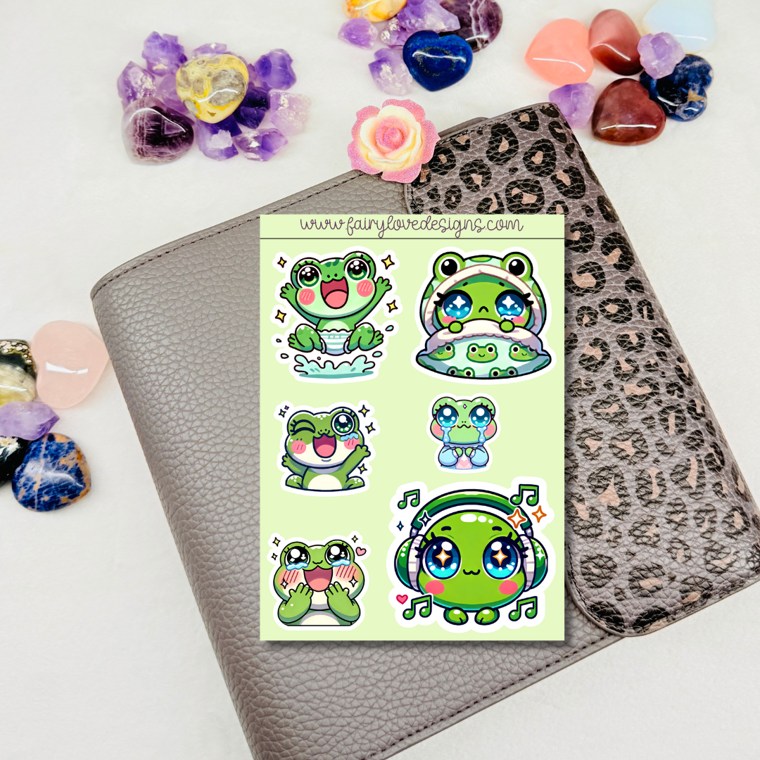 Kawaii Frogs