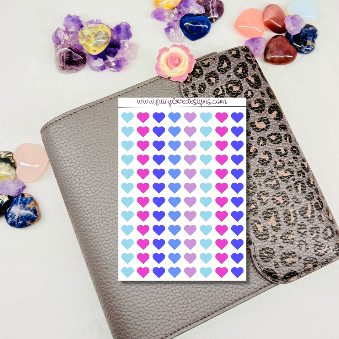 Pink and Blue Monthly - pocket buddy size