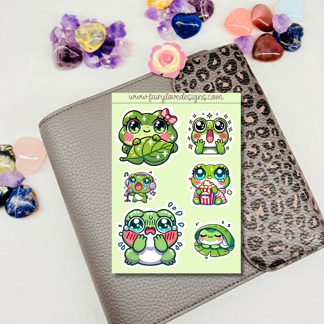 Kawaii Frogs