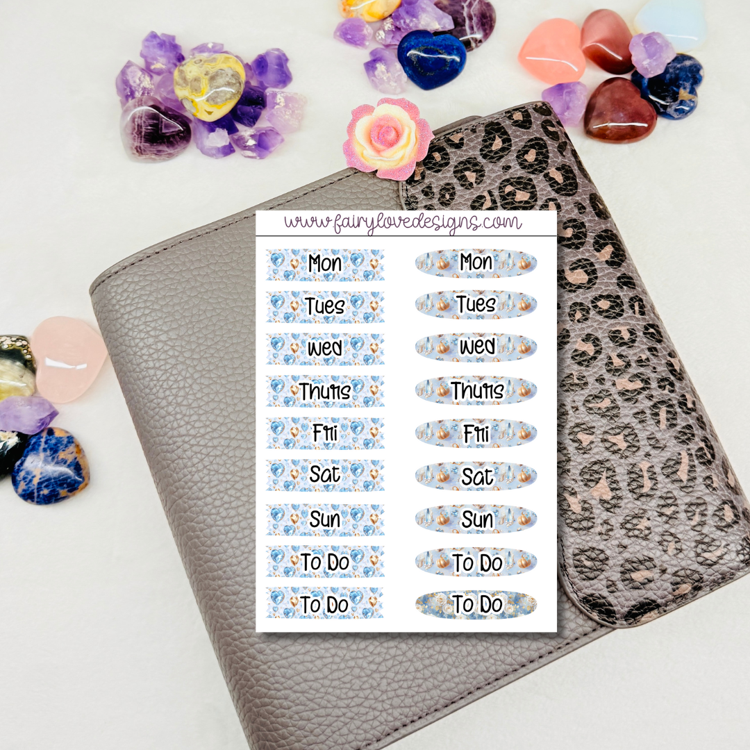Midnight Princess Planner Kit 2