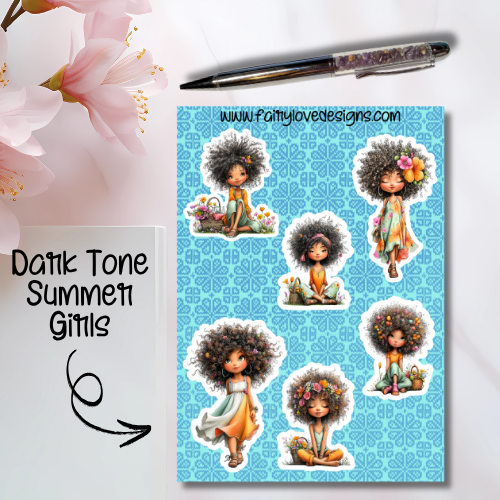 Dark Tone Summer Girls