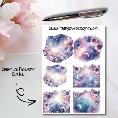 Celestial Flowers Rip Kit