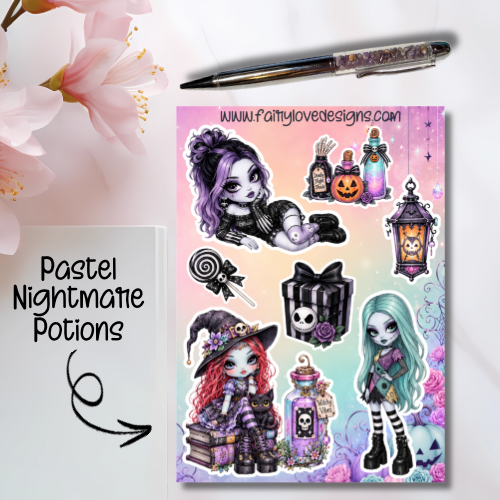 Pastel Nightmare Potions