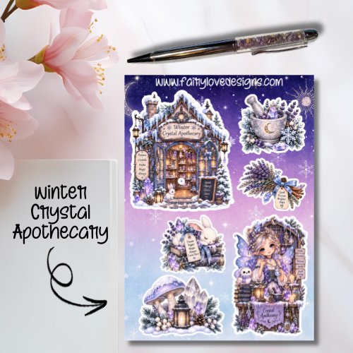 Winter Crystal Apothecary
