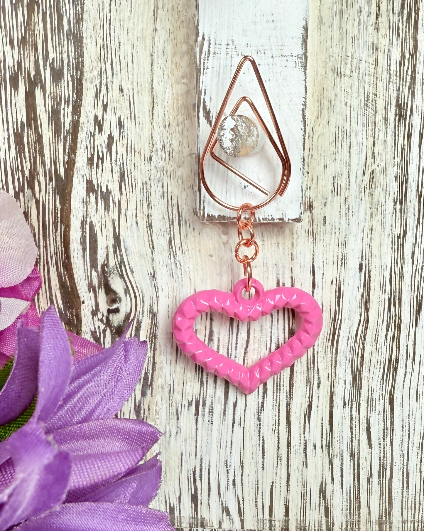 Cute Hearts Paper Clips