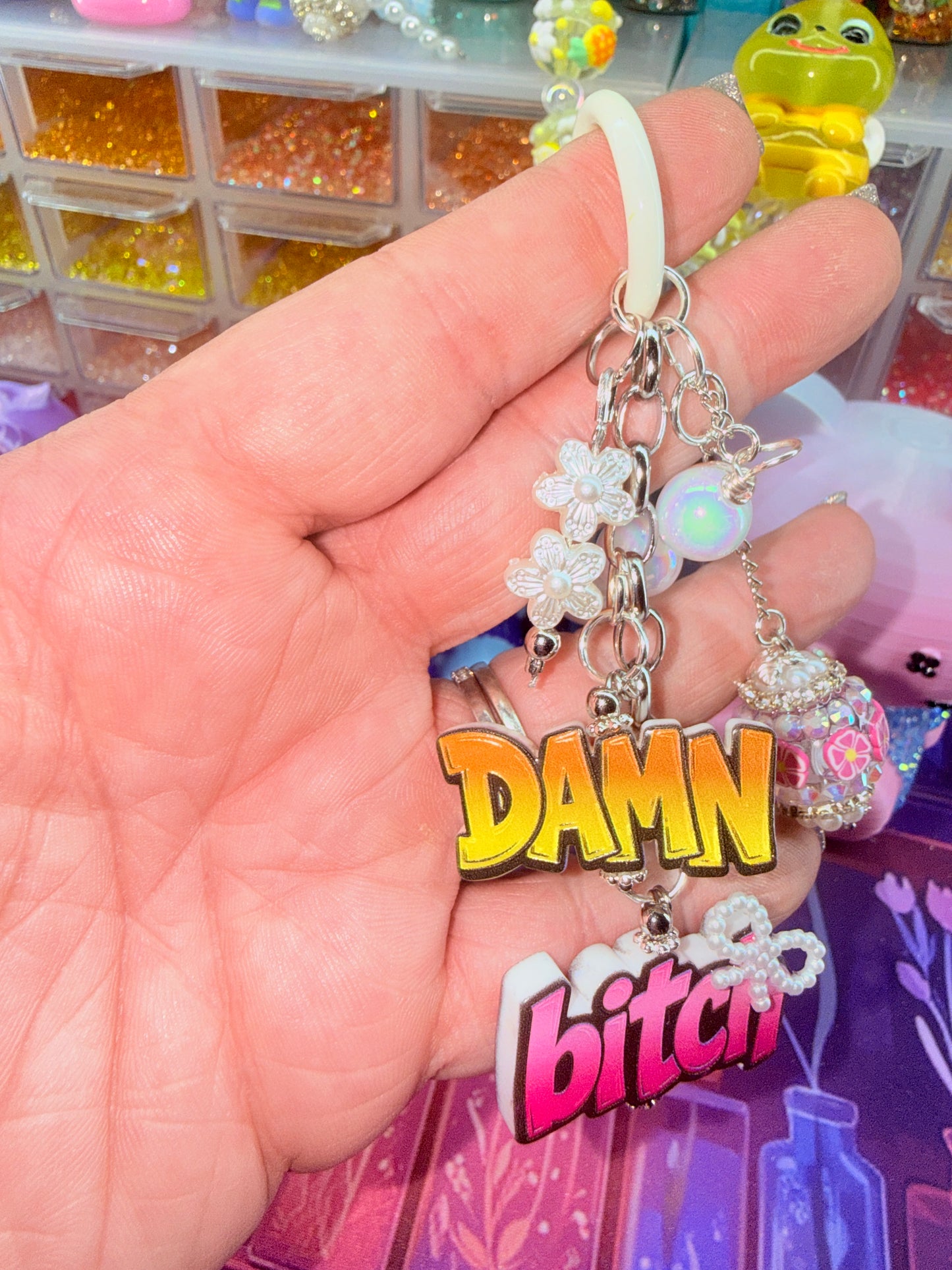 Damn Bitch, Junk keychain
