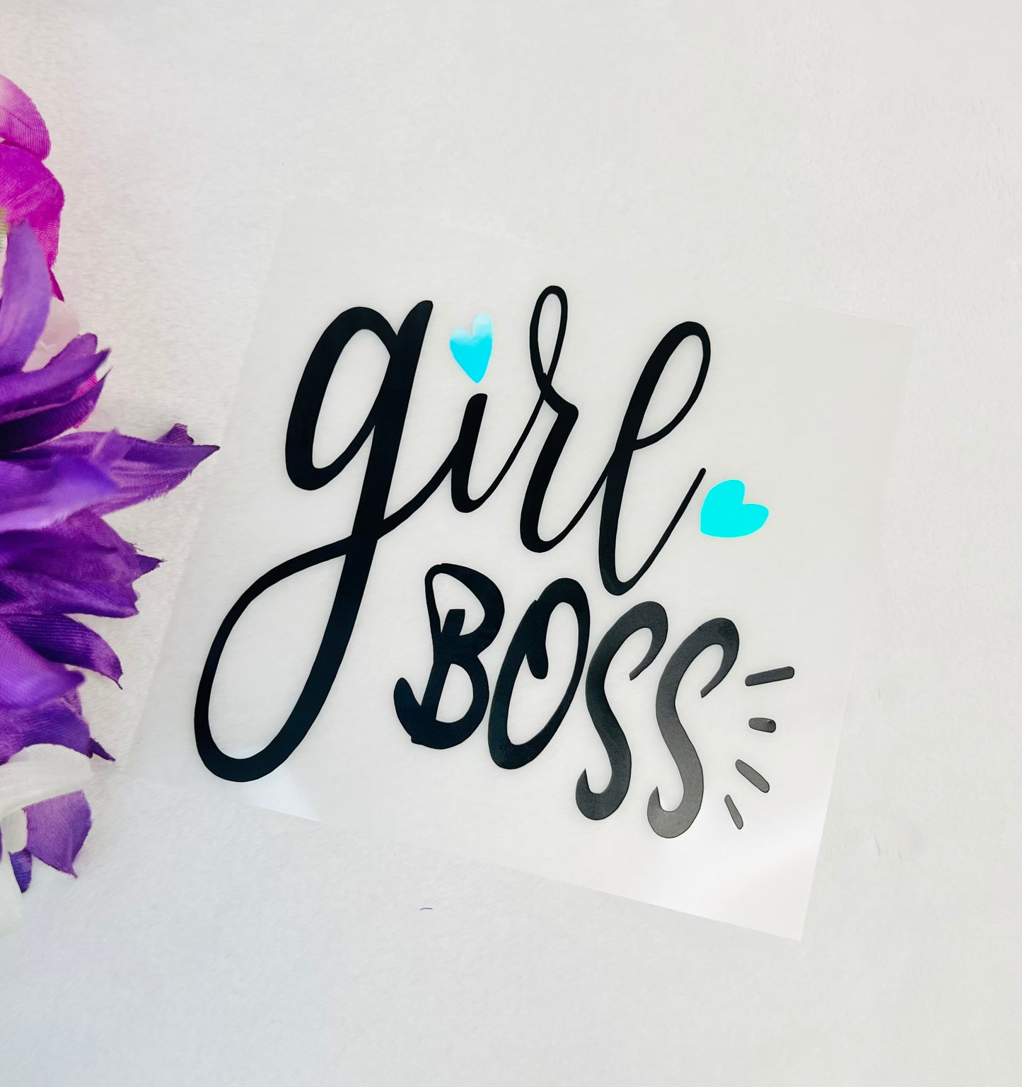 4"x4" Girl Boss Vinyl Decal