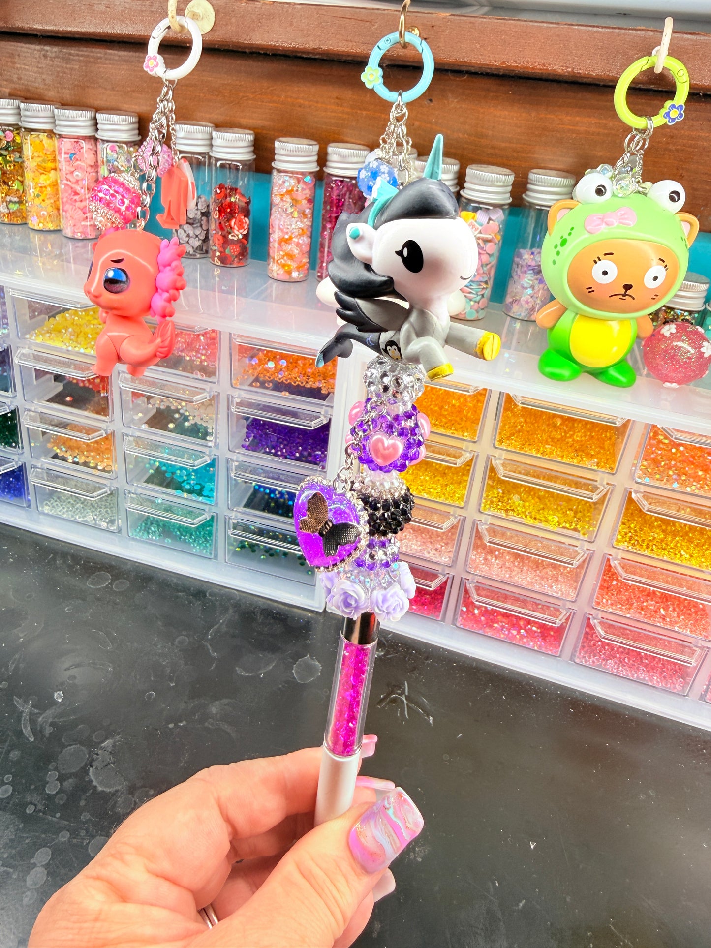 Merma-Corn Beaded Pen