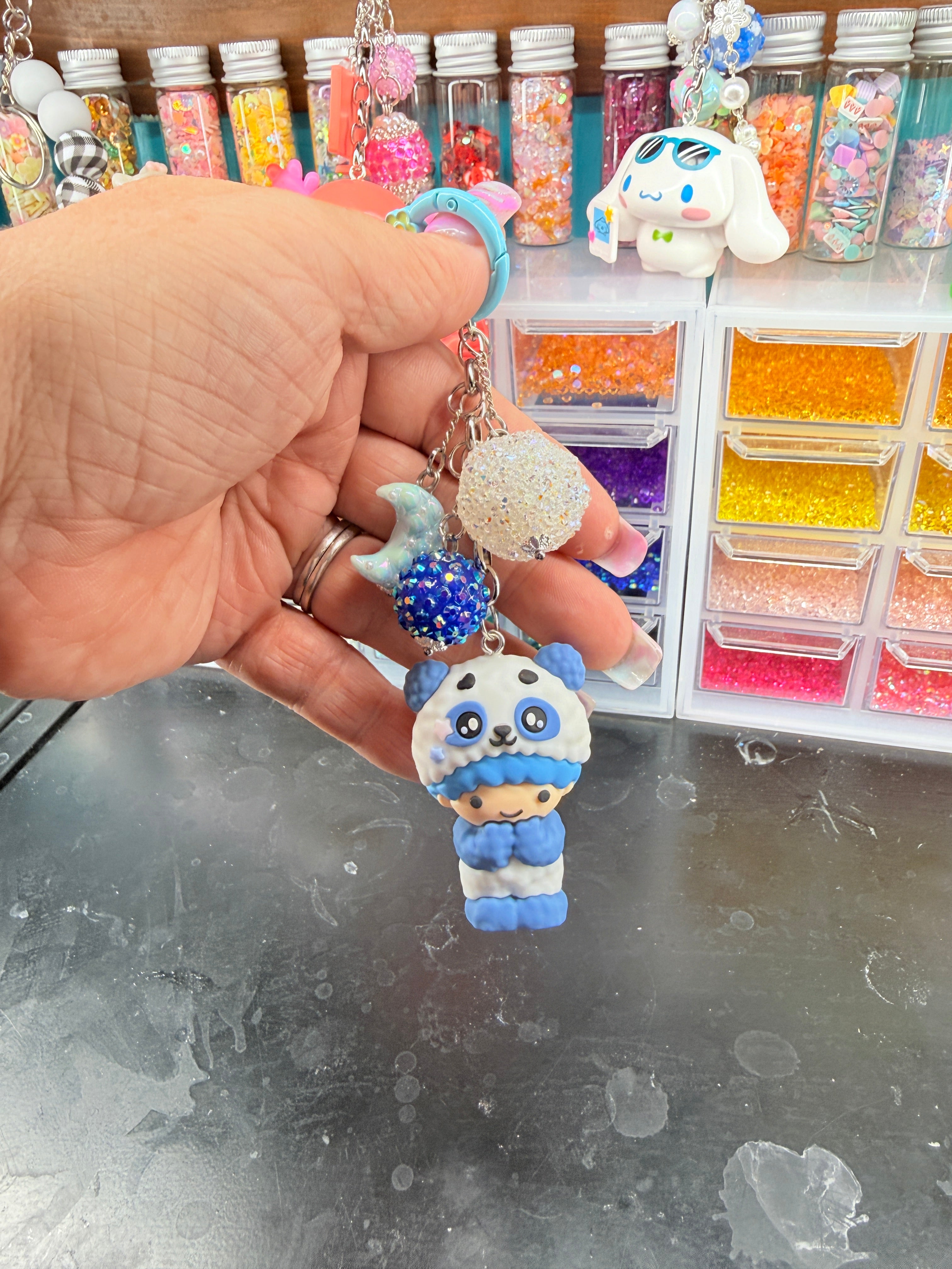 Jammie Cutie Junk Keychain/Bag Charms – Fairy Love Designs