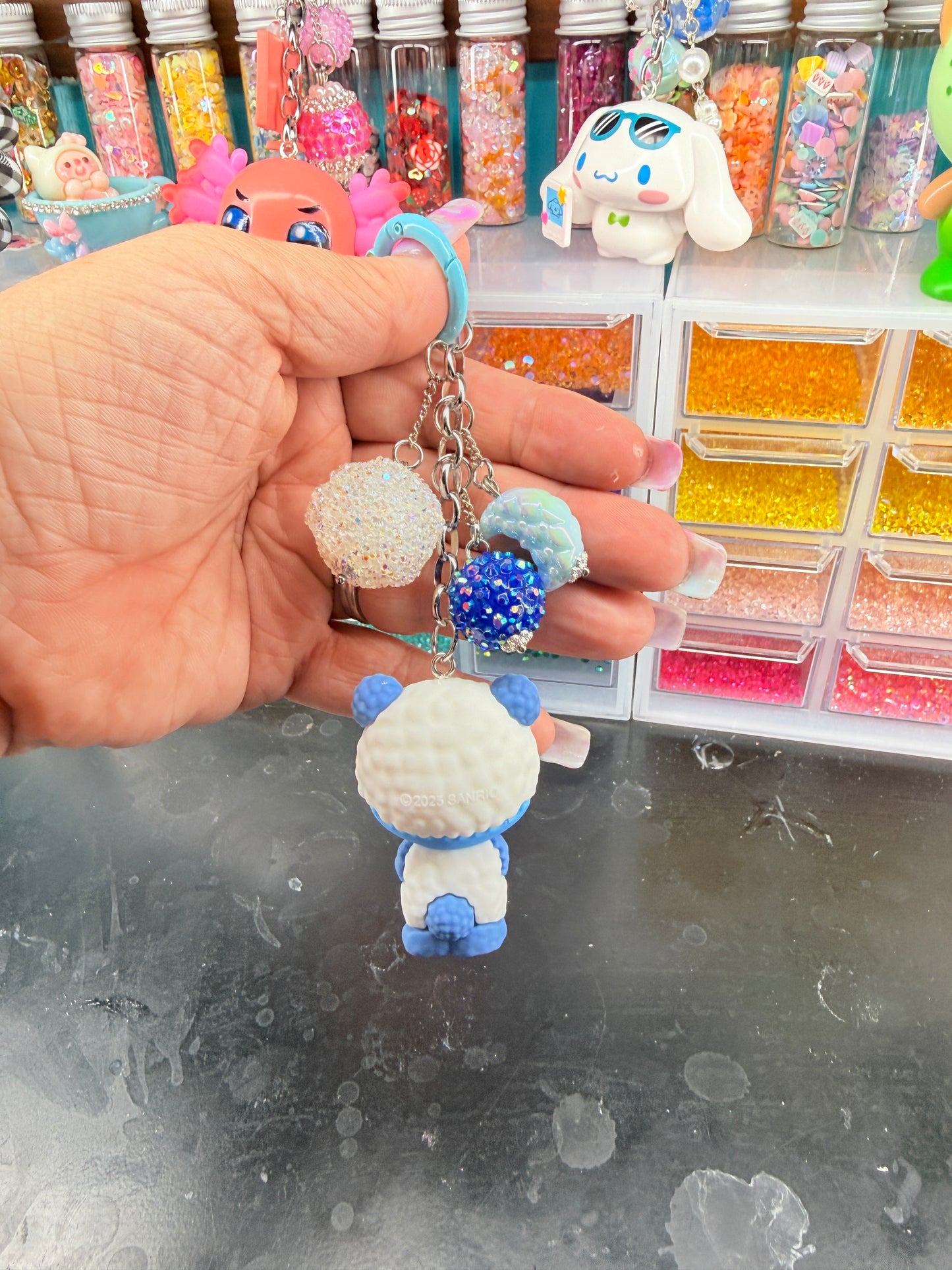 Jammie Cutie Junk Keychain/Bag Charms