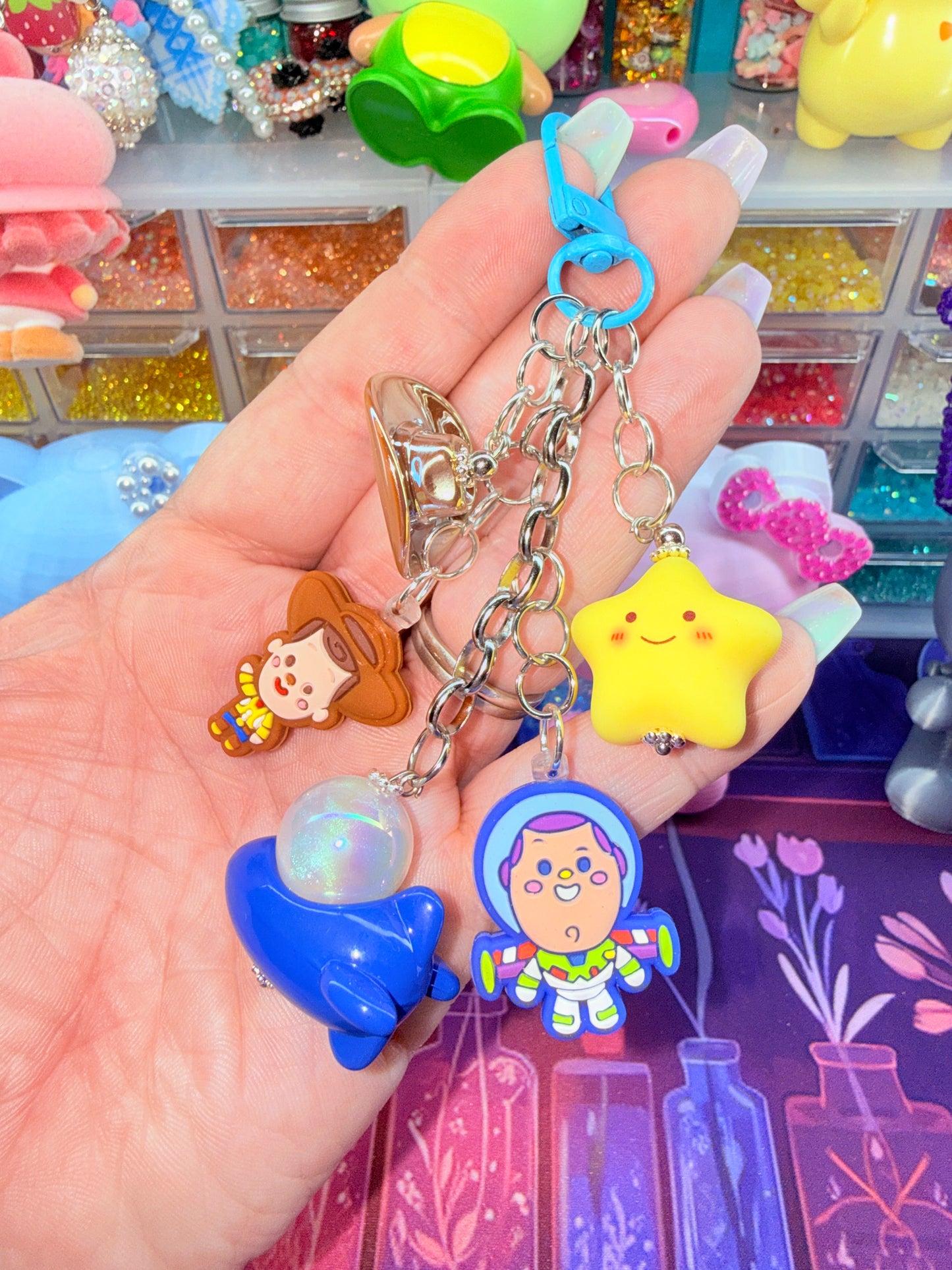 The Happy Toys Junk Keychain