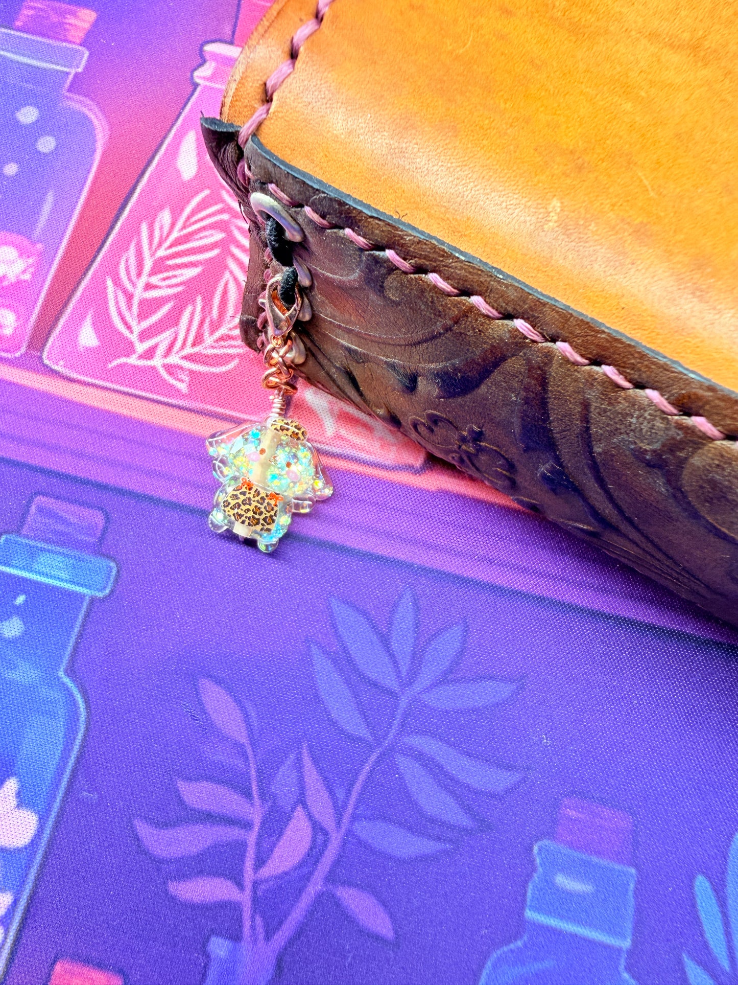 Kawaii Planner Charms - rose gold hardware