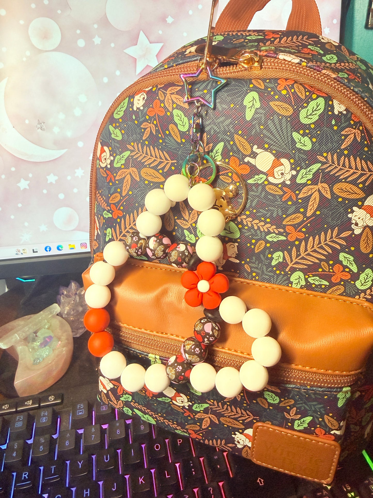 White/Red Color Mouse Ears