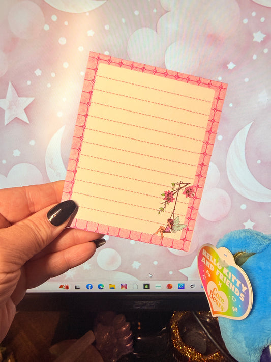 Fairy Swing Notepad