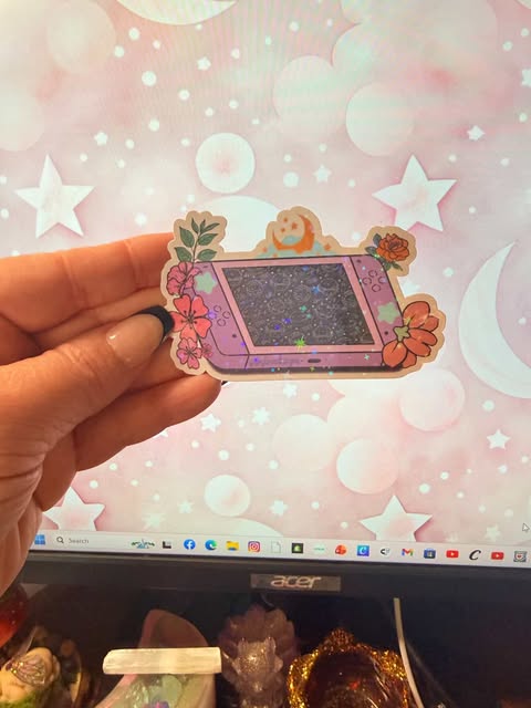 Pastel Gamer Die Cut